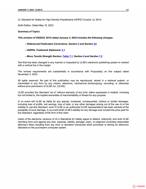 UL 651A PDF UL 651A PDF